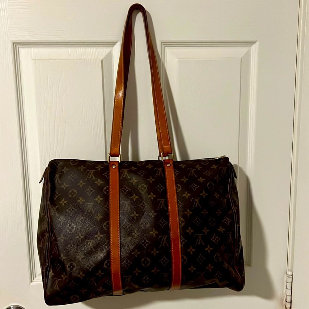 ** SOLD. Louis Vuitton Flanerie 45 shoulder bag
